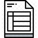 Documento Arquivo Papel Icon