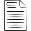 Documento Arquivo Papel Icon