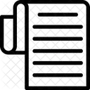 Documento Informe Hoja Icono