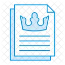 Documento Registros Arquivos Icon