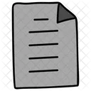 Documento Papel Arquivo Icon