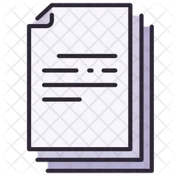 Documento  Ícone