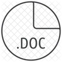 Documento Arquivo Formato Ícone