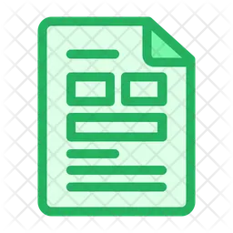 Documento  Ícone