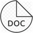 Documento Arquivo Formato Ícone