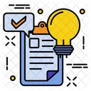 Documento Pagina Idea Icono