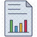 Documento Barra Linea Icono