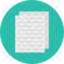 Documento Papel Arquivo Icon