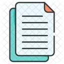 Documento Arquivo Papel Icon