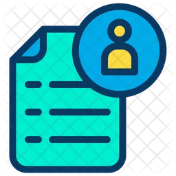 Documento administrativo  Icono