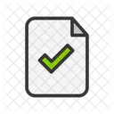 Documento aprobado  Icono