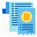Documento bitcoin  Ícone