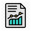 Documento Comercial Relatorio De Marketing Arquivo Comercial Ícone