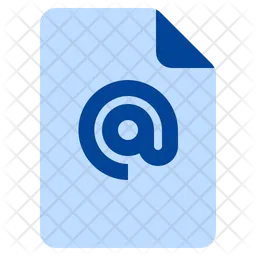 Documento de correo  Icono