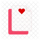 Documento De Amor Con Firma Documento De Amor Amor Ultimo Icon