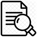 Busqueda De Documentos Seguimiento De Documentos Busqueda De Palabras Clave Icono