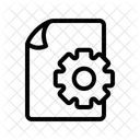 Documento de configuración  Icono