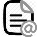 Documento De Correio Icon