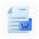 Documento de Word  Icono