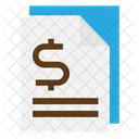 Documento Papel Formato Icono