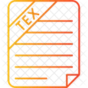 Documento Fuente De Latex Archivo Tipo De Archivo Icon