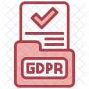 Documento GDPR  Ícone