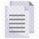Documento  Ícone