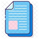 Mdocumento Documento Arquivo Ícone