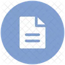 Documento  Icono