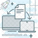 Documento Gestion De Documentos Electronicos Archivo Icono