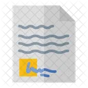 Documento Archivo Sello Icono