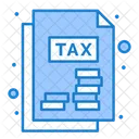 Documento Fiscal Archivo Fiscal Documento Icono