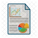 Estatística de informações do documento  Ícone