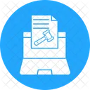 Documento legal  Icono