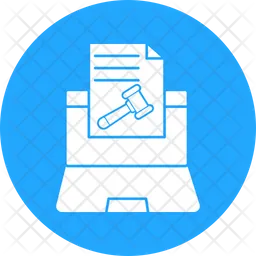 Documento legal  Icono