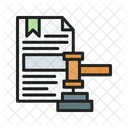 Documento legal  Icono