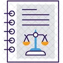 Documento Legale Documento Autentico Atto Icon