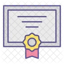 Legale Documentale Diploma Icon