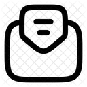Carta Abierta Icono