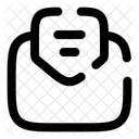 Carta Abierta Icono