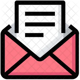 Documento de correio  Ícone