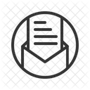 Correio de documento  Icon