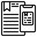 Celular Documento Email Icon