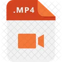 Documento mp4  Icono