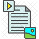 Documento multimídia  Icon