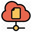 Computacion En La Nube Nube Documento Icono