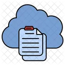 Documento en la nube  Icono