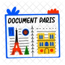 Documento paris  Icono