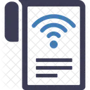 Documento wi-fi  Ícone