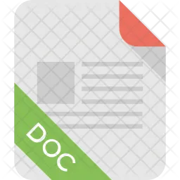 Documento verbale  Icon